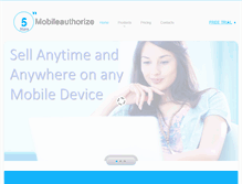 Tablet Screenshot of mobileauthorize.com